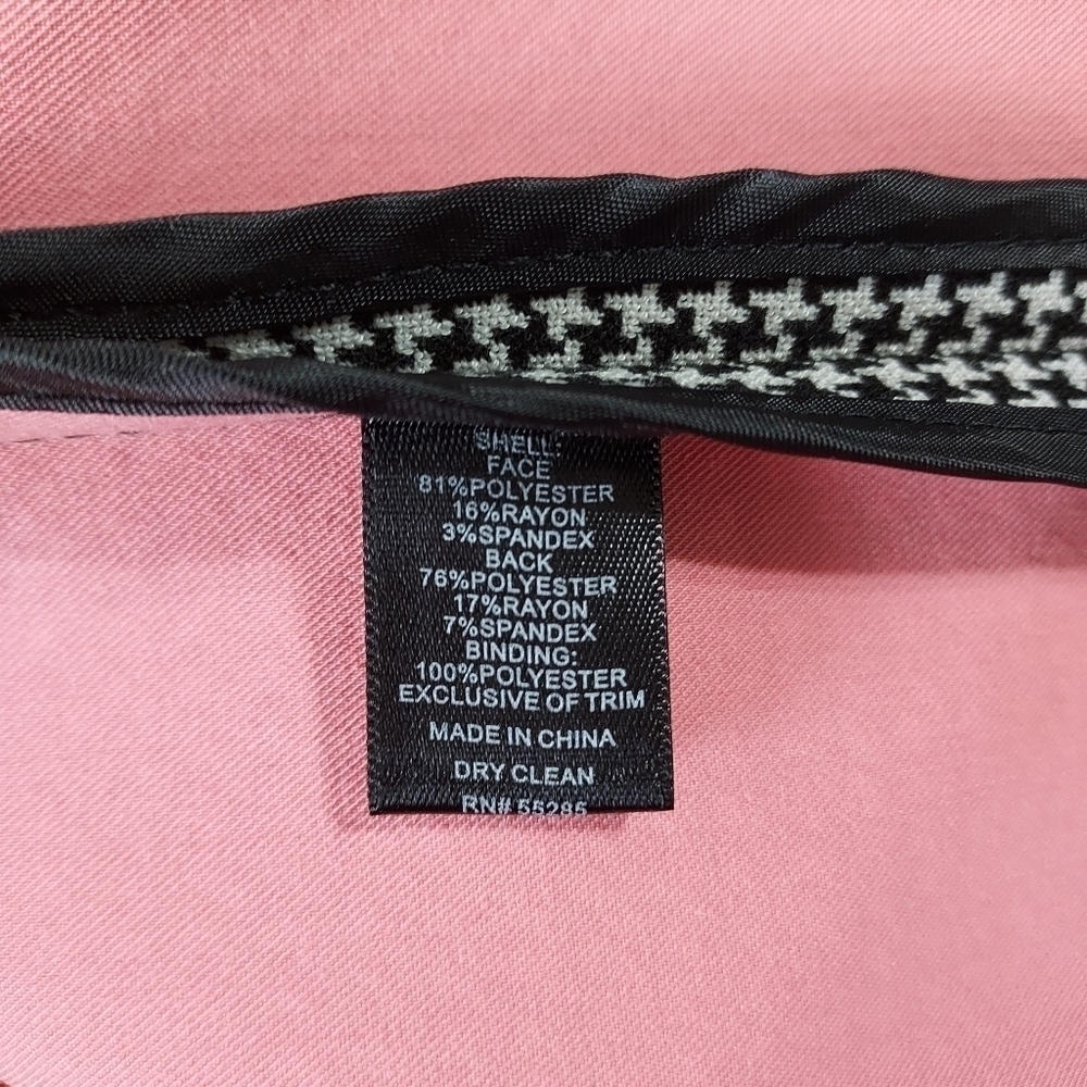 EXPRESS Houndstooth jacket - Picture 7 of 8